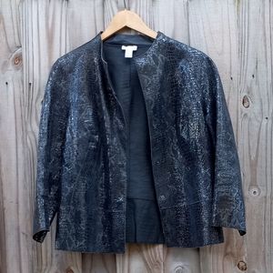 Chico's Leather Jacket